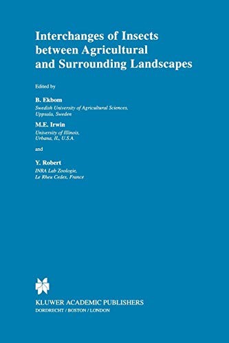Cover for Interchanges of Insects between Agricultural and Surrounding Landscapes