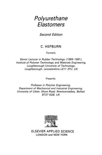 Cover for Polyurethane Elastomers