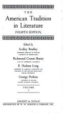 Cover for American Tradition In Literature Volume 2