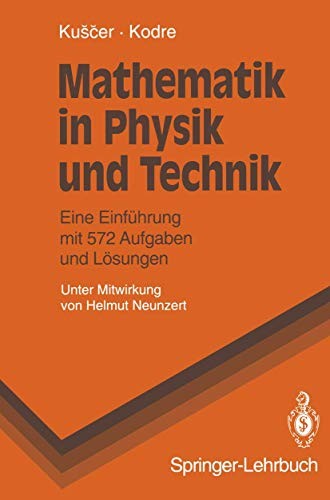 Cover for Mathematik in Physik und Technik