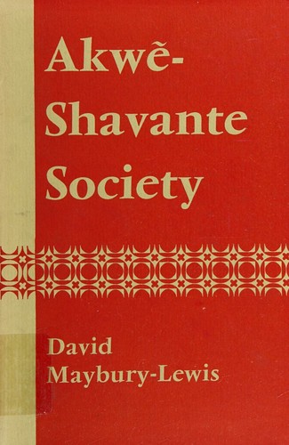 Cover for Akwe-Shavante Society