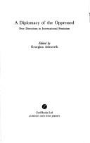 Cover for A Diplomacy of the Oppressed