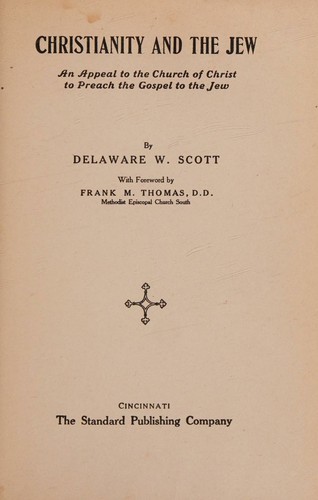 Cover for Christianity and the Jew