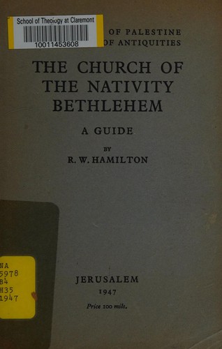 Cover for The Church of the Nativity, Bethlehem