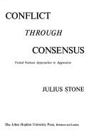 Cover for Conflict through consensus