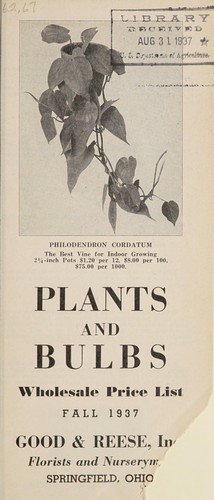 Cover for Plants and bulbs