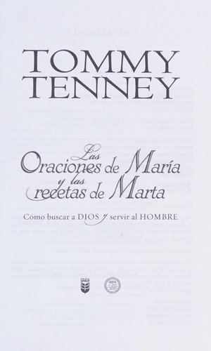 Cover for Las oraciones de María y las recetas de Marta