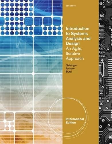 Cover for Introduction to Systems Analysis and Design