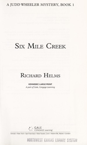 Cover for Six mile creek