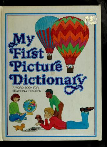 Cover for My first picture dictionary