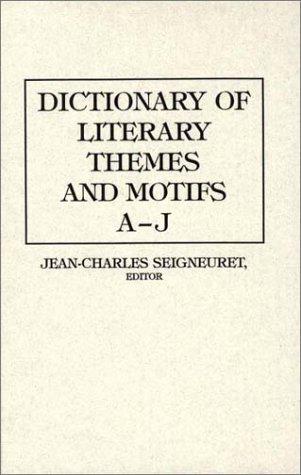 Cover for Dictionary of Literary Themes and Motifs