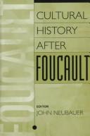 Cover for Cultural history after Foucault