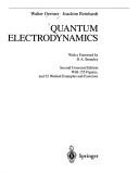 Cover for Quantum electrodynamics
