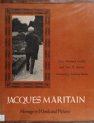 Cover for Jacques Maritain