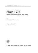 Cover for Sleep 1976