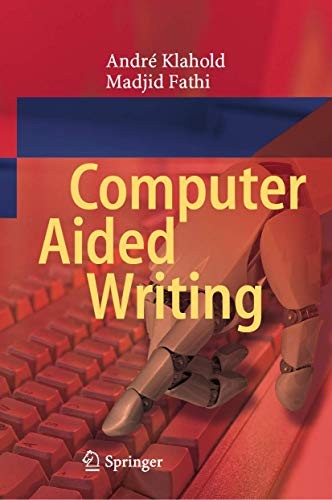 Cover for Computer Aided Writing