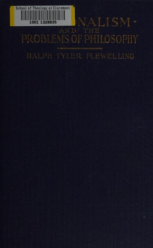 Cover for Personalism and the problems of philosophy