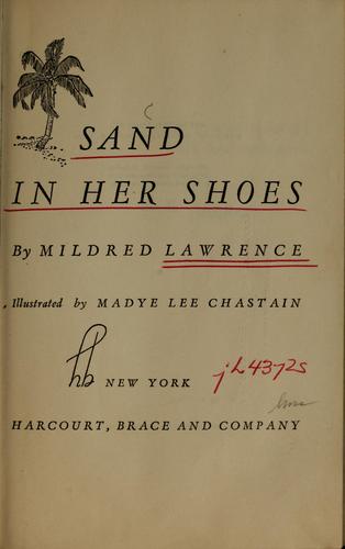 Cover for Sand in her shoes