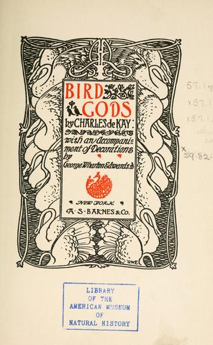 Cover for Bird gods