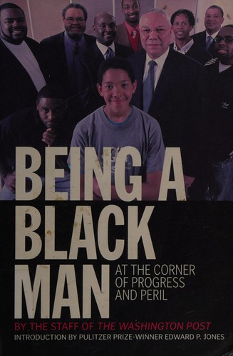 Cover for Being a black man