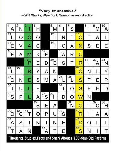 Cover for On Crosswords