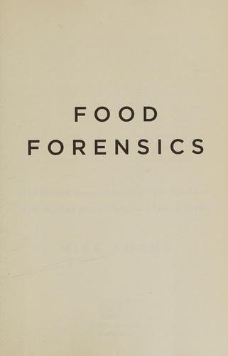 Cover for Food forensics