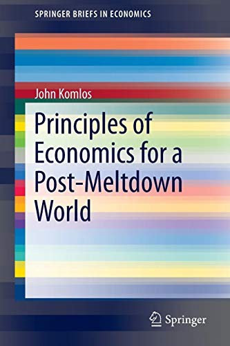 Cover for Principles of Economics for a Post-Meltdown World