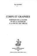 Cover for Corps et graphies