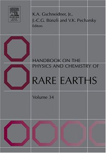 Cover for Handbook on the Physics and Chemistry of Rare Earths, Volume 34 (Handbook on the Physics and Chemistry of Rare Earths)