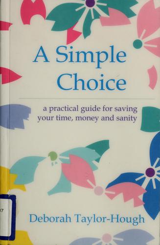 Cover for A simple choice