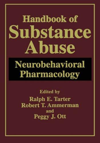 Cover for Handbook of Substance Abuse
