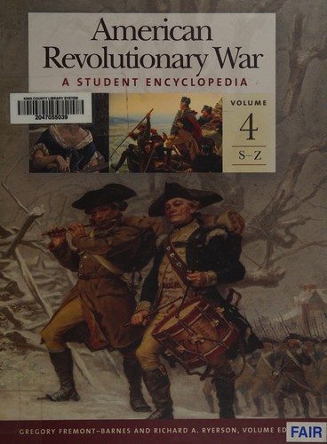 Cover for The encyclopedia of the American Revolutionary War