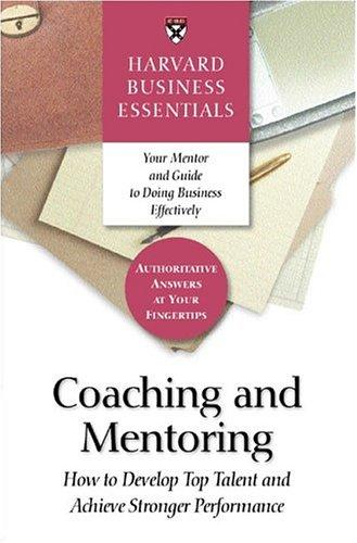 Cover for Coaching and Mentoring