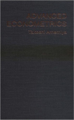 Cover for Advanced econometrics