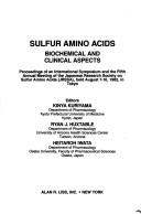 Cover for Sulfur amino acids, biochemical and clinical aspects