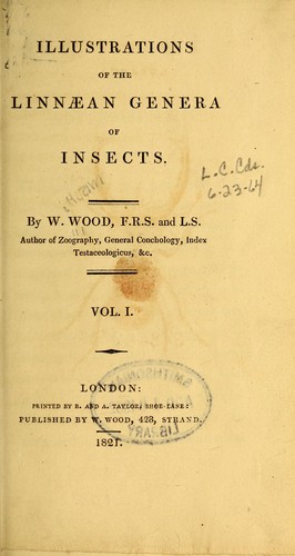 Cover for Illustrations of the Linnaean genera of insects