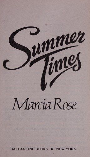 Cover for Summer Times