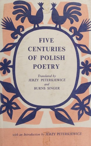 Cover for Five centuries of Polish poetry, 1450-1950