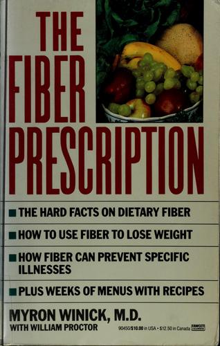 Cover for The fiber prescription