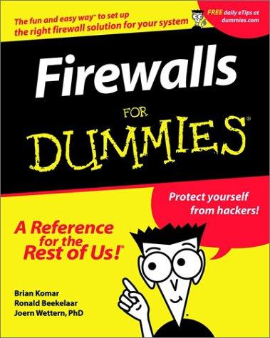 Cover for Firewalls for dummies