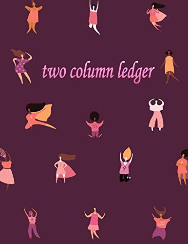 Cover for two column ledger