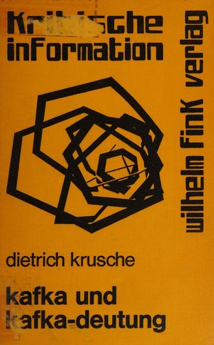 Cover for Kafka und Kafka-Deutung