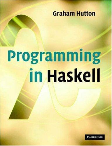 Cover for Programming in Haskell