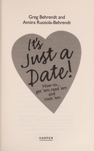 Cover for It's just a date