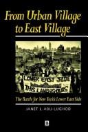 Cover for From Urban Village to East Village