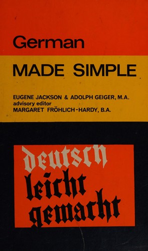 Cover for German made simple