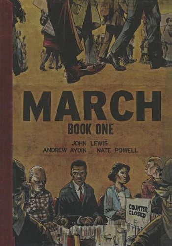Cover for March: Book One (Turtleback School & Library Binding Edition)