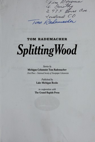 Cover for Splitting wood
