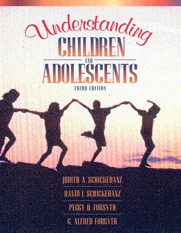 Cover for Understanding children and adolescents