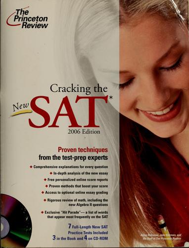Cover for Cracking the new SAT